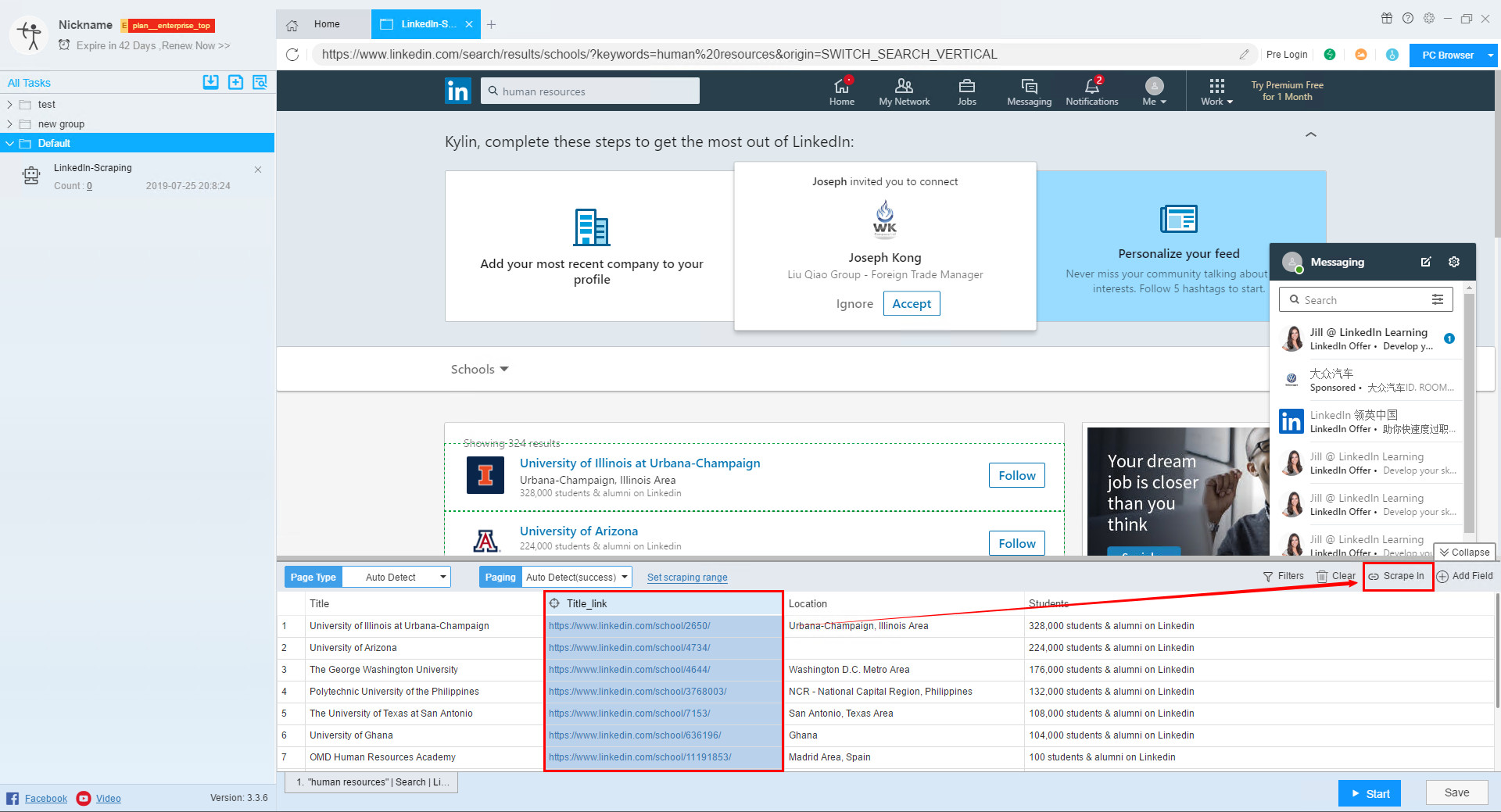 LinkedIn Scraper - How to Scrape Data from LinkedIn - ScrapeStorm